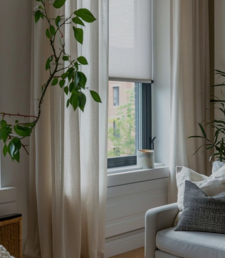 کاربرد پرده شید در طراحی داخلی مدرن و مینیمال